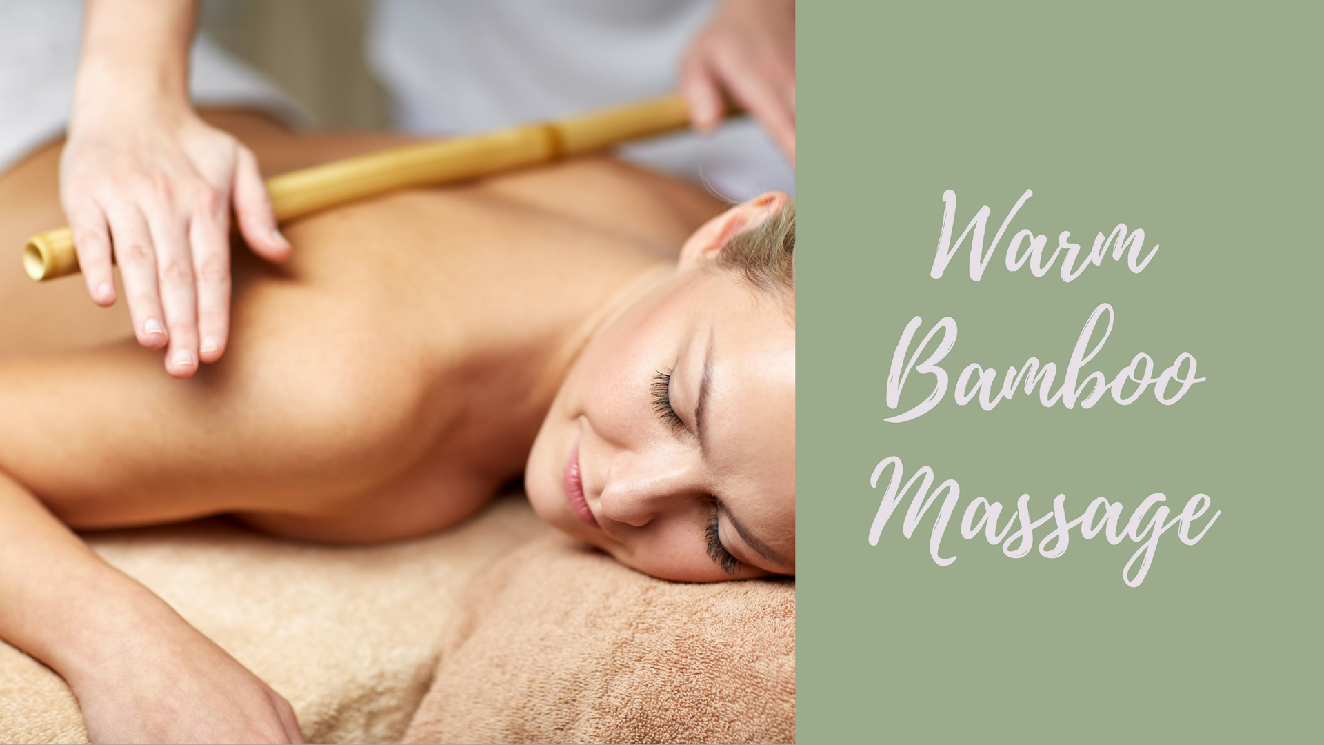 Warm Bamboo Massage in Des Moines, WA